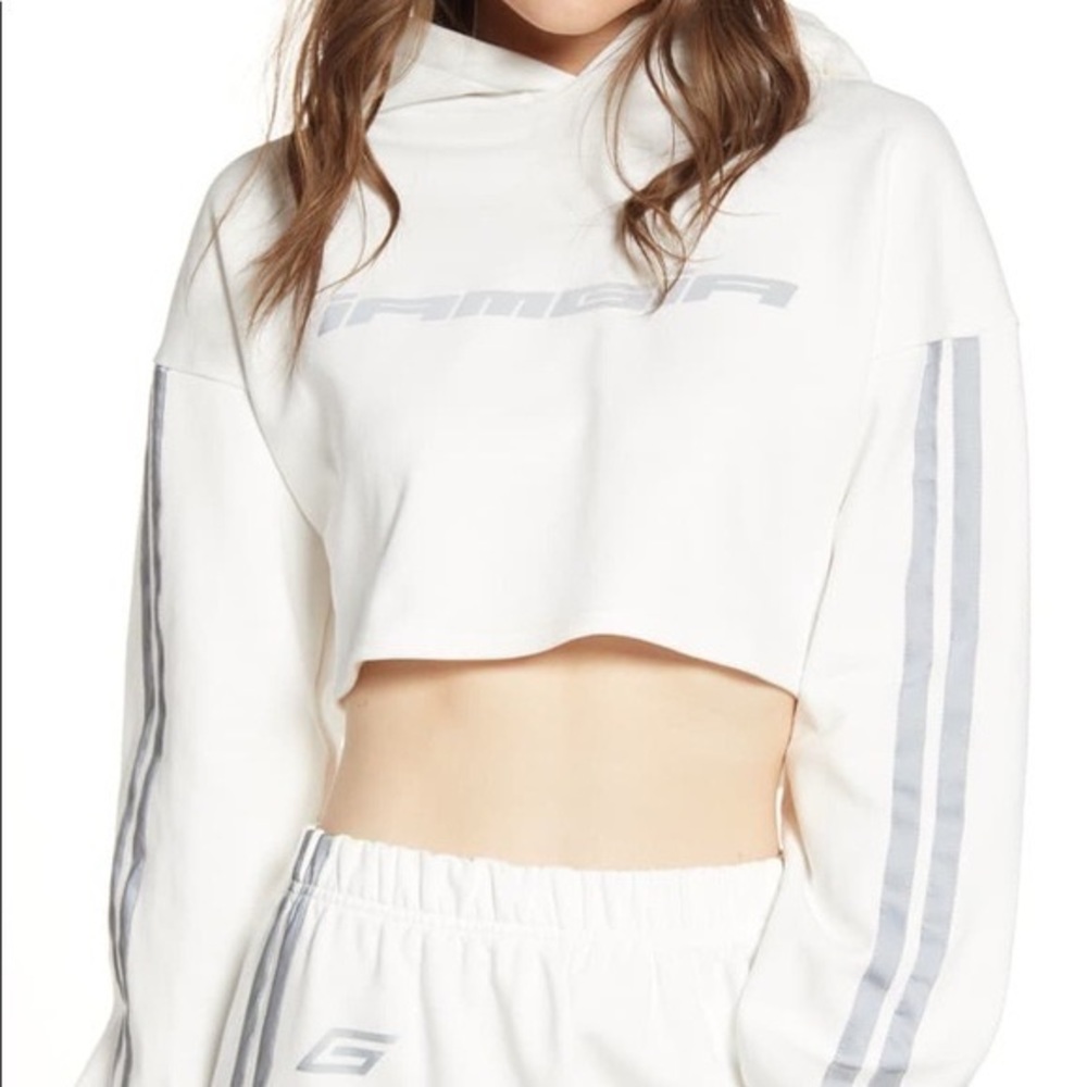 I. AM. GIA. Frosted Mercury Hoodie 🤍